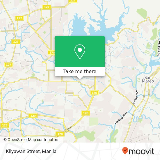Kilyawan Street map
