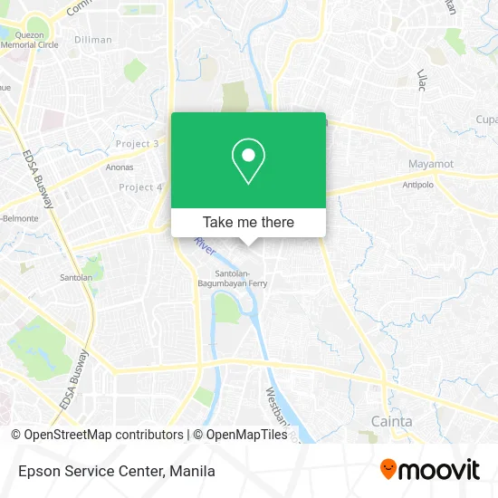 Epson Service Center map