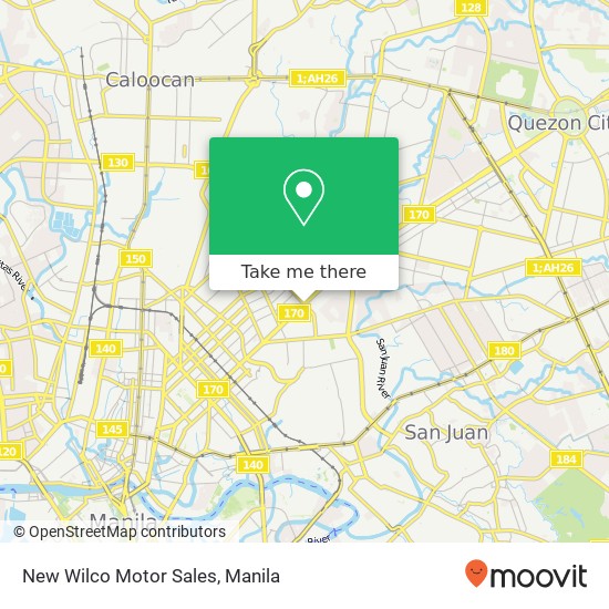 New Wilco Motor Sales map