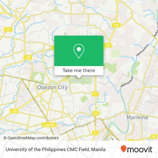 University of the Philippines CMC Field map