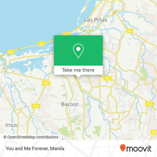 You and Me Forever map