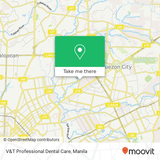 V&T Professional Dental Care map