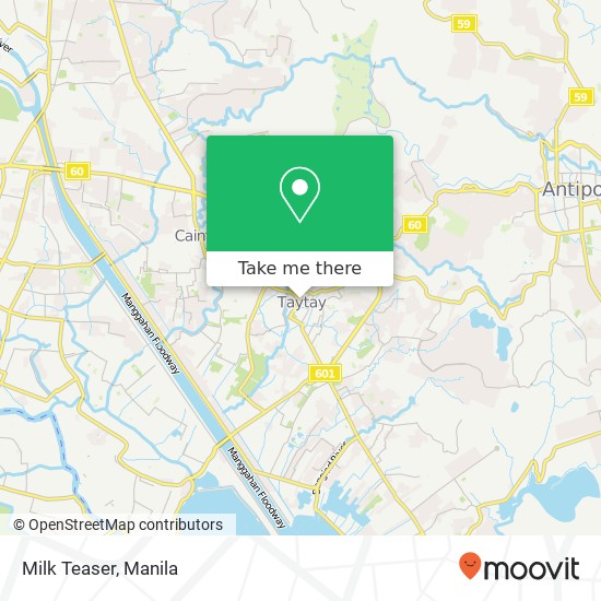 Milk Teaser map