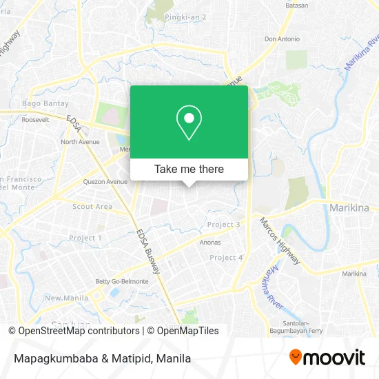 Mapagkumbaba & Matipid map