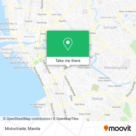 Motortrade map