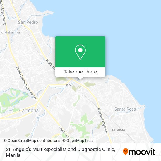 St. Angelo's Multi-Specialist and Diagnostic Clinic map