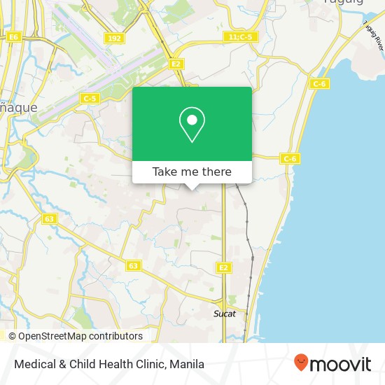 Medical & Child Health Clinic map