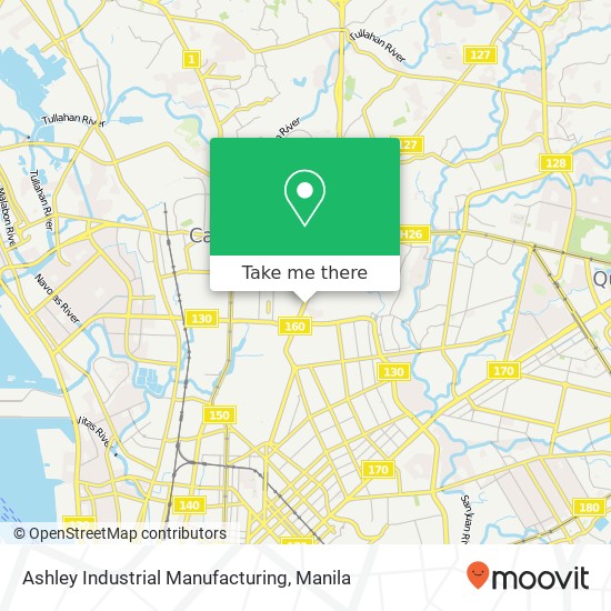 Ashley Industrial Manufacturing map