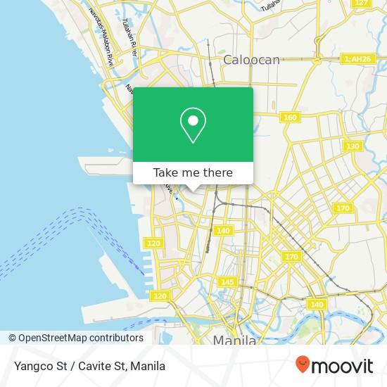 Yangco St / Cavite St map