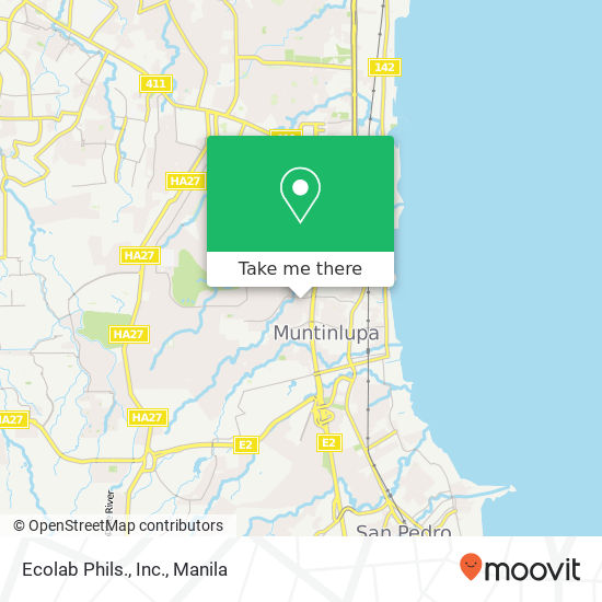 Ecolab Phils., Inc. map