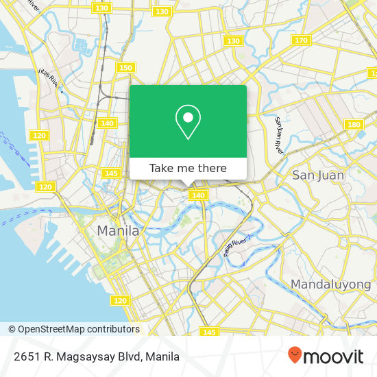 2651 R. Magsaysay Blvd map