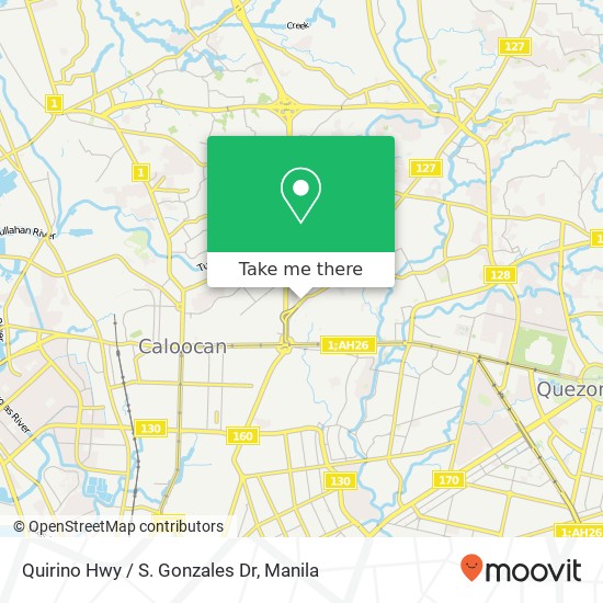 Quirino Hwy / S. Gonzales Dr map