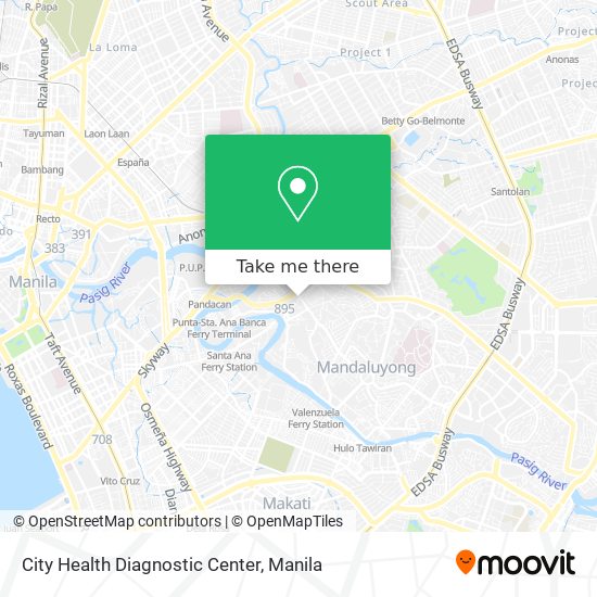 City Health Diagnostic Center map