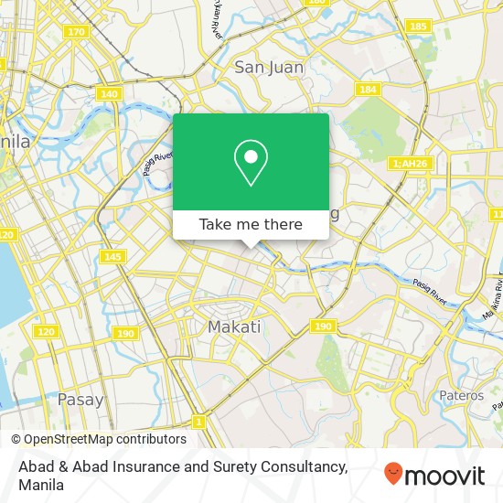 Abad & Abad Insurance and Surety Consultancy map