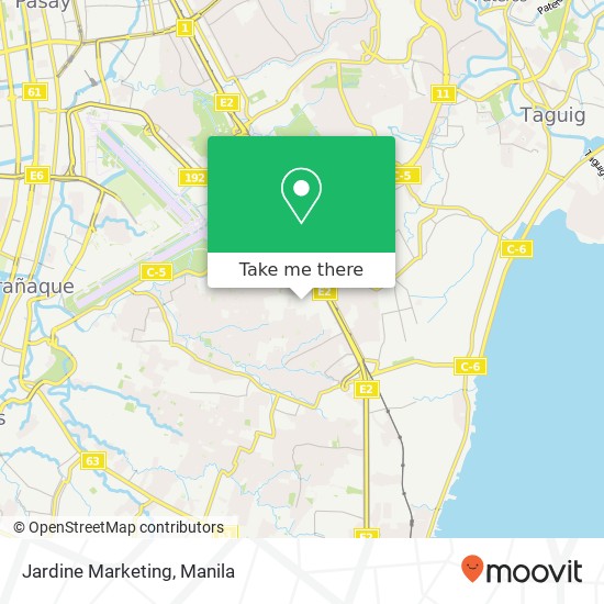 Jardine Marketing map