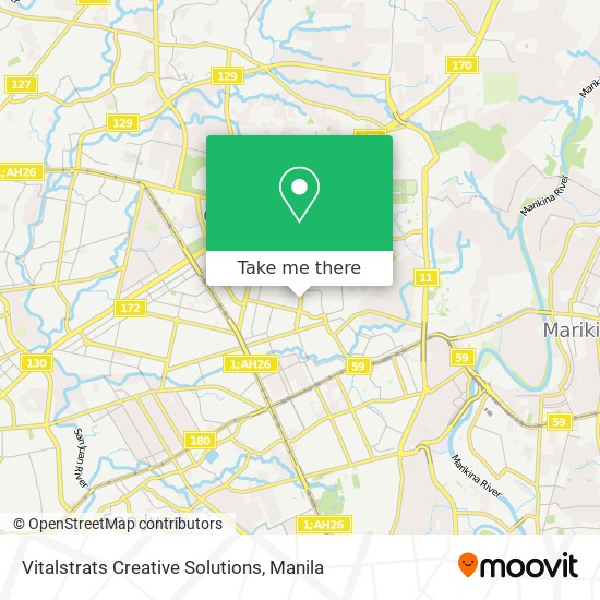 Vitalstrats Creative Solutions map