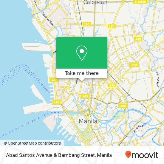 Abad Santos Avenue & Bambang Street map