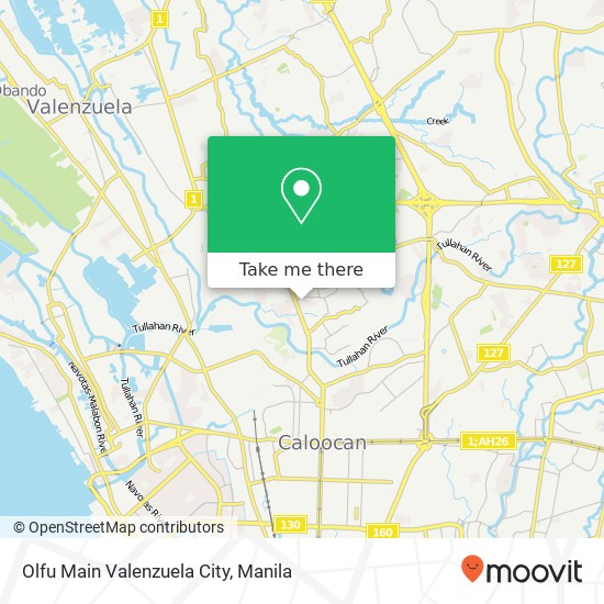 Olfu Main Valenzuela City map