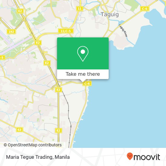 Maria Tegue Trading map