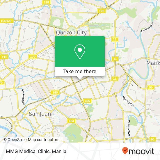 MMG Medical Clinic map