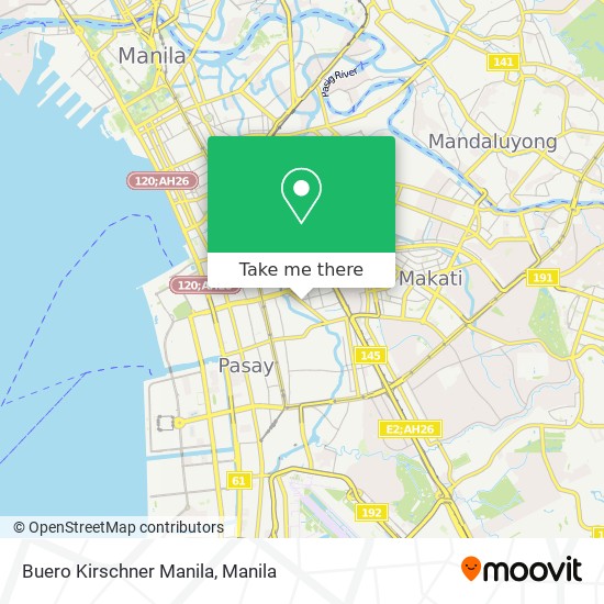 Buero Kirschner Manila map