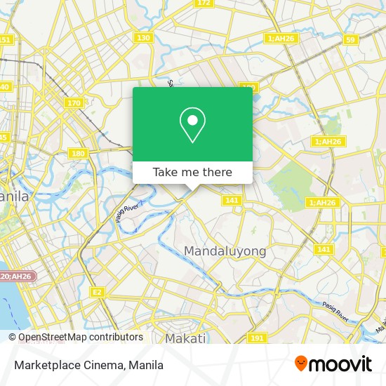 Marketplace Cinema map