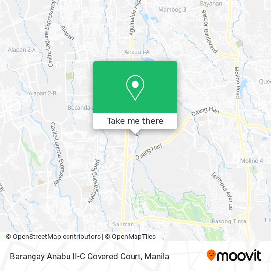 Barangay Anabu II-C Covered Court map