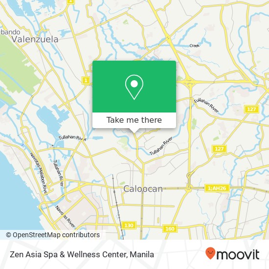 Zen Asia Spa & Wellness Center map