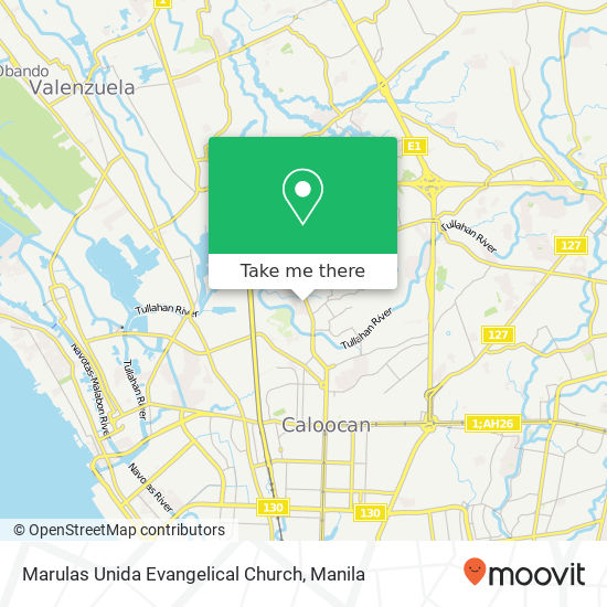 Marulas Unida Evangelical Church map