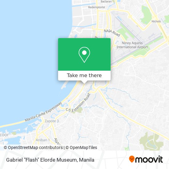 Gabriel "Flash" Elorde Museum map