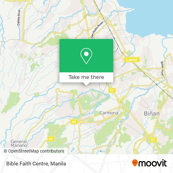 Bible Faith Centre map