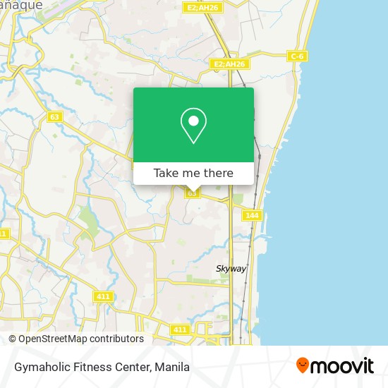 Gymaholic Fitness Center map