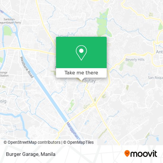 Burger Garage map