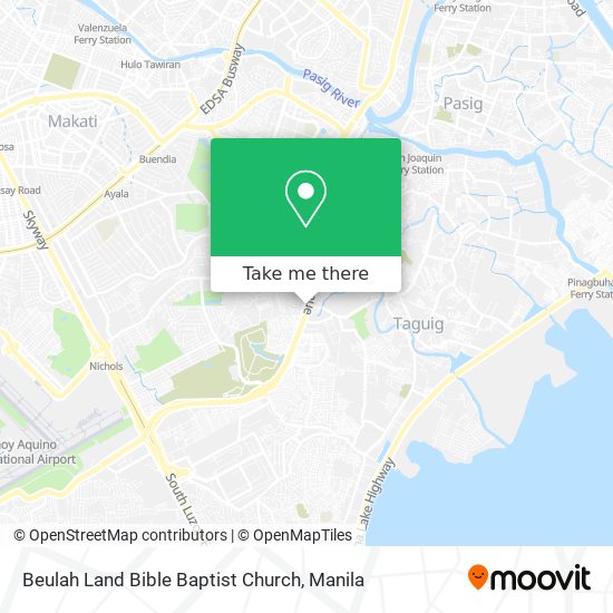 Beulah Land Bible Baptist Church map