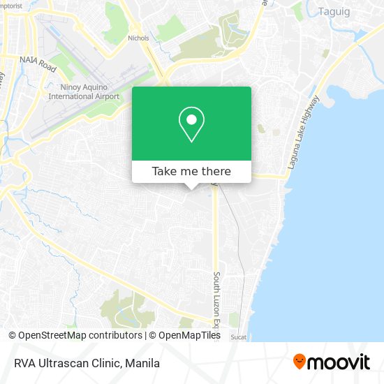 RVA Ultrascan Clinic map