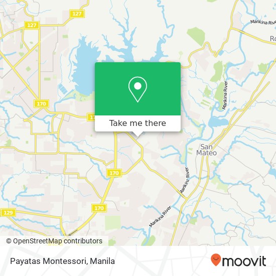 Payatas Montessori map