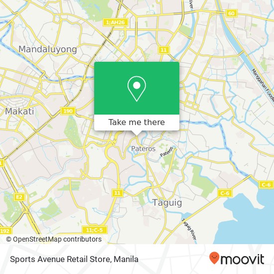 Sports Avenue Retail Store map