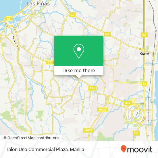 Talon Uno Commercial Plaza map
