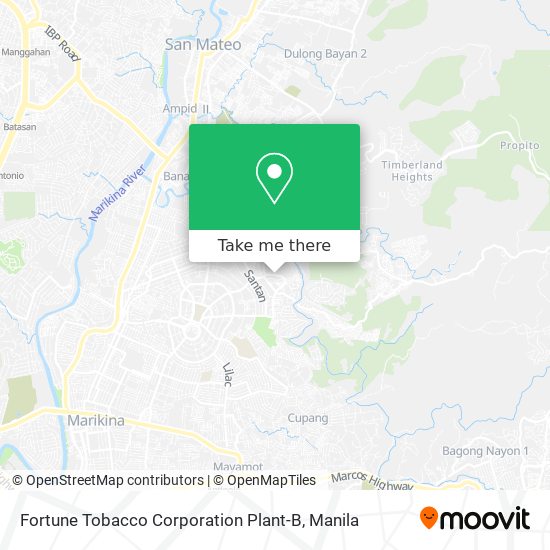 Fortune Tobacco Corporation Plant-B map