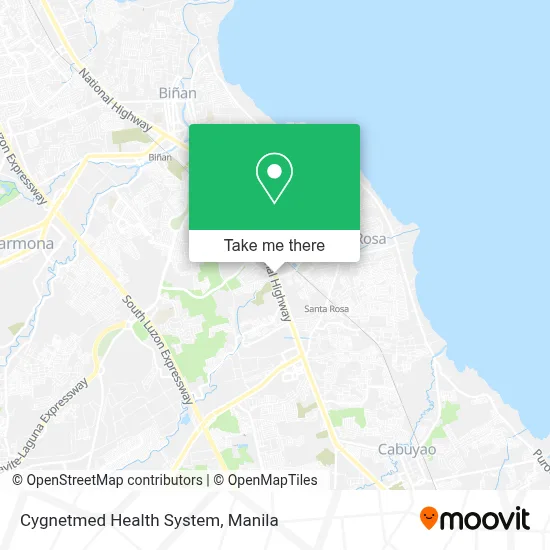 Cygnetmed Health System map
