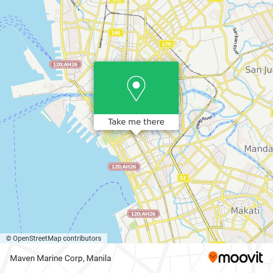 Maven Marine Corp map