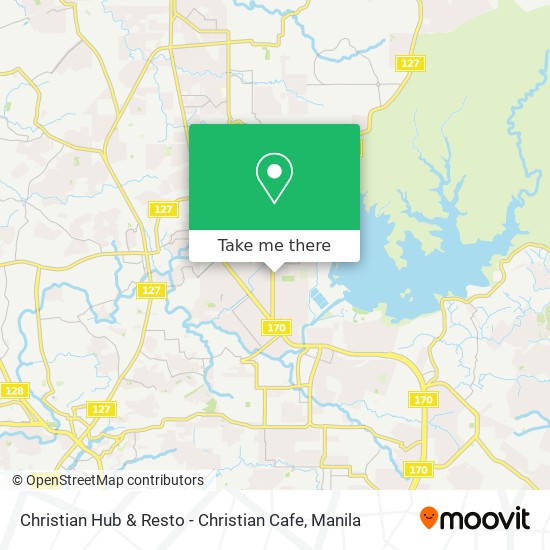 Christian Hub & Resto - Christian Cafe map