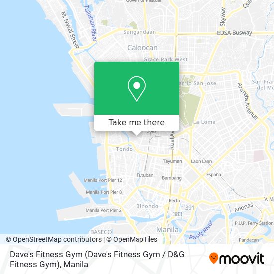 Dave's Fitness Gym (Dave's Fitness Gym / D&G Fitness Gym) map
