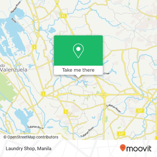 Laundry Shop map