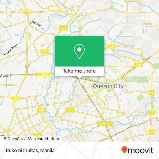 Buko ni Fruitas map