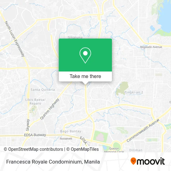 Francesca Royale Condominium map