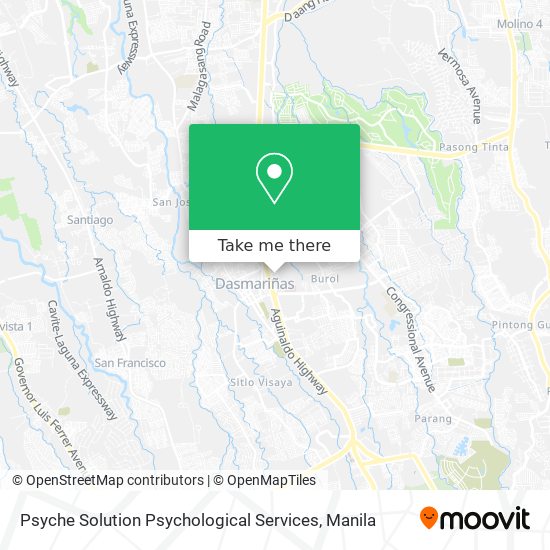 Psyche Solution Psychological Services map