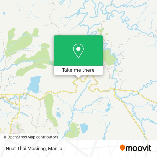 Nuat Thai Masinag map
