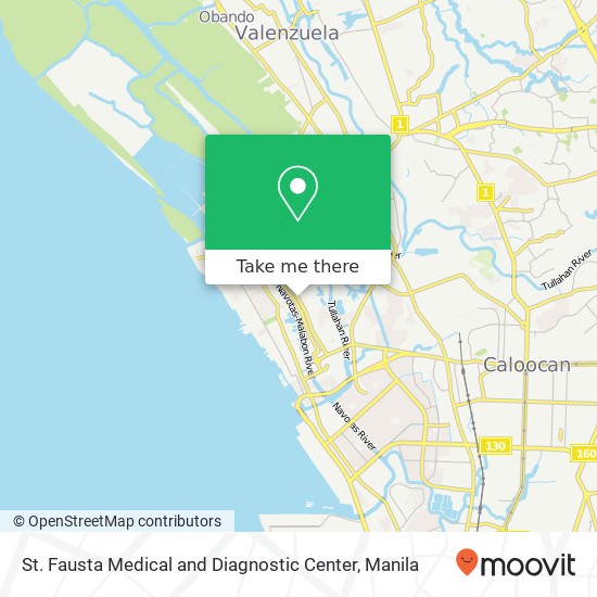 St. Fausta Medical and Diagnostic Center map