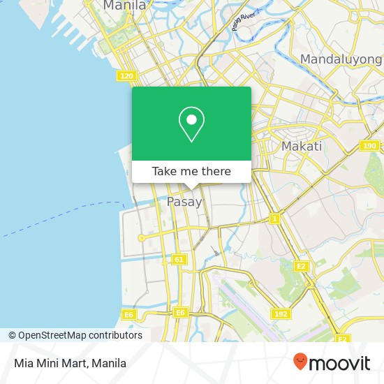 Mia Mini Mart map